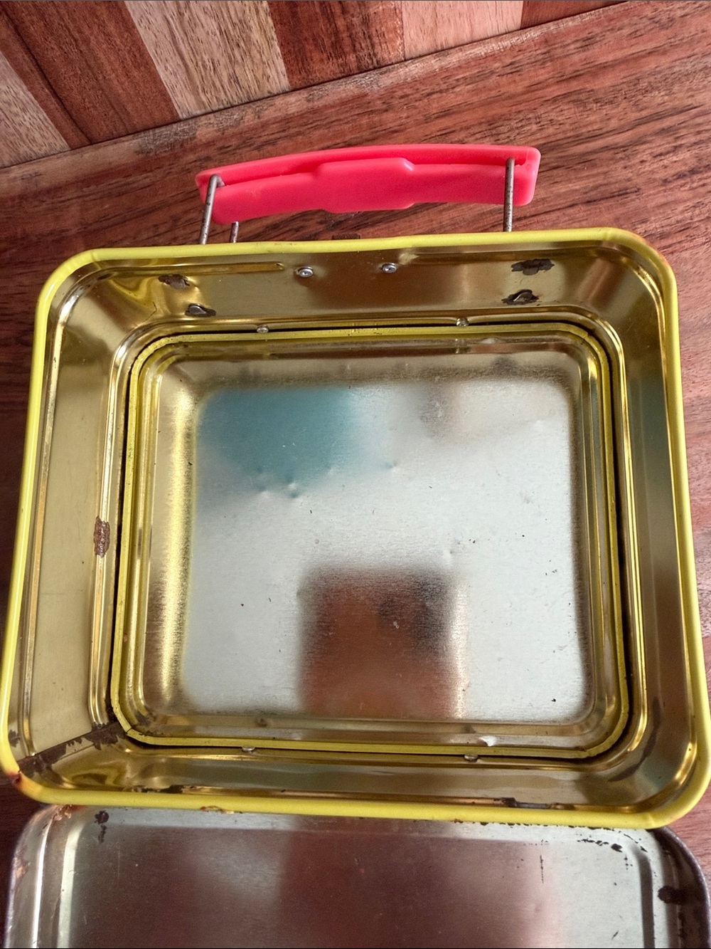 Vintage Curious George Small Metal Lunchbox Snack Bag - Picture 6 of 7